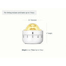 Mechanical Kitchen Timer - White