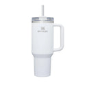 40 oz Stainless Steel H2.0 FlowState Quencher Tumbler- Brilliant White