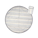 catchALL Baby Splat Mat for Under High Chair - White, Gray, Orange