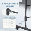 3 in 1 Baby Bassinet Beside Sleeper - Adjustable Height