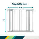 Pressure Mounted Baby Gate - Grey