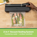 2-in-1 Vacuum Sealer System - Black