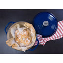 6qt Cast Iron Enamel Dutch Oven - Blue