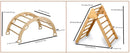 Montessori Climbing Set (3 Pieces)| Pikler Triangle, Climbing Arch & Ramp