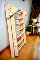 3 Size Montessori Triangle Climber Set | Indoor Playground for Kids