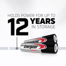 Energizer Max AAA Alkaline Batteries 4 pk Carded