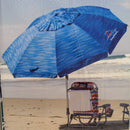 8ft Beach Umbrella - Blue