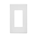 Leviton Decora Plus White 1 gang Polycarbonate Decorator Screwless Wall Plate 1 pk, Pack of 20