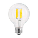 Satco G25 E26 (Medium) LED Bulb Warm White 60 Watt Equivalence 2 pk