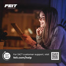 Feit Smart Home ST21 E26 (Medium) Smart-Enabled LED Bulb Amber 60 Watt Equivalence 1 pk