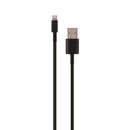 Fusebox Lightning Black USB Cable For Apple 4 ft. L, Pack of 6