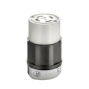 Leviton Commercial Nylon Curved Blade/Ground Locking Connector L14-30R 3 Pole 4 Wire