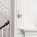 Westinghouse Sylvestre 1-Light Champagne Brass Wall Sconce