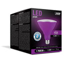Feit PAR38 E26 (Medium) LED Bulb Purple 90 Watt Equivalence 1 pk, Pack of 4