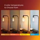 Philips B11 E12 (Candelabra) LED Bulb Amber 25 Watt Equivalence 2 pk