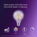 Philips G25 E26 (Medium) LED Bulb Soft White 60 Watt Equivalence 2 pk