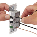 Leviton Lever Edge 15 amps 125 V White Tamper Resistant Outlet 5-15R 1 pk