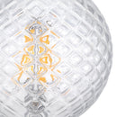 Westinghouse G25 E26 (Medium) Filament LED Bulb Warm White 40 Watt Equivalence 1 pk
