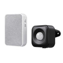 Heath Zenith Heath Zenith Black/White Plastic Wireless Door Bell