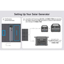 Anker SOLIX 100 W Solar Portable Solar Panel, Pack of 2
