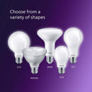 Philips A21 E26 (Medium) LED Bulb Soft White 75 Watt Equivalence 2 pk