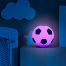Globe Electric Manual Battery Powered Soccer Ball LED Night Light, Pack of 2