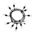 Belle Luci Holiday Bright Lights LED S14 Patio Light Set Warm White 48 ft. 24 lights
