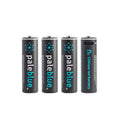 Pale Blue Earth AA Lithium Batteries 4 pk Carded