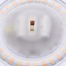 Westinghouse Color Changing Technology 1.25 in. H X 7.5 in. W X 7.5 in. L Frost Black Ceiling Fixtur