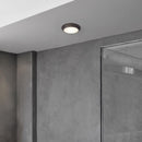 Westinghouse Color Changing Technology 1.25 in. H X 7.5 in. W X 7.5 in. L Frost Black Ceiling Fixtur