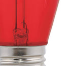 Westinghouse Edison Style S14 E26 (Medium) LED Bulb Red 40 Watt Equivalence 1 pk