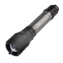 Police Security Zephyr-RS Tactical 550 lm Black/Gray LED Rechargeable Flashlight 14500 Battery