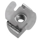 Korefit 3/8 in. D Galvanized Steel Electrical Conduit Connector For IMC 5 pk