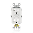 Leviton 20 amps 125 V Tamper Resistant White AFCI/GFCI Dual Function Outlet 5-20R 1 pk