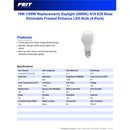 Feit A19 E26 (Medium) LED Bulb Daylight 100 Watt Equivalence 4 pk
