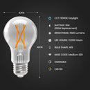 Feit A19 E26 (Medium) Filament LED Bulb Daylight 100 Watt Equivalence 4 pk
