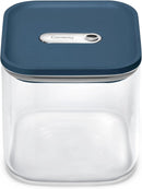 2.5 Qt. Medium Glass Airtight Container - Navy