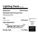 Feit PAR38 E26 (Medium) LED Dusk to Dawn Bulb Color Changing 100 Watt Equivalence 1 pk