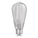 Feit ST19 E26 (Medium) Filament LED Bulb Adjustable White 60 Watt Equivalence 2 pk