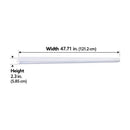 Feit 48 in. L White Hardwired LED Strip Light 4500 lm
