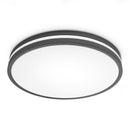 Feit 2.6 in. H X 14 in. W X 14 in. L Matte Black Black Ceiling Fixture