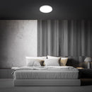 Feit 3 in. H X 11 in. W X 11 in. L Matte Black Black Ceiling Fixture