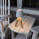 Bailey 10.6 in. Matte White Table Lamp