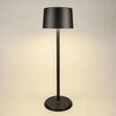 Hudson 14.2 in. Matte Black Table Lamp