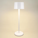 Hudson 14.2 in. Matte White Table Lamp