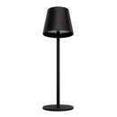 Denver 14.2 in. Matte Black Table Lamp