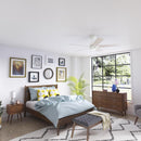 Hunter 52 in. Matte White LED Indoor Ceiling Fan