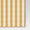 Cotton Gingham Check Table Runner - Yellow