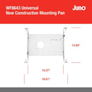 Lithonia Lighting Juno Aluminum LED Standard Base Lampholder Kit 1 pk