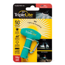 TripleLite 50 lm Teal LED Flashlight AAA Battery
